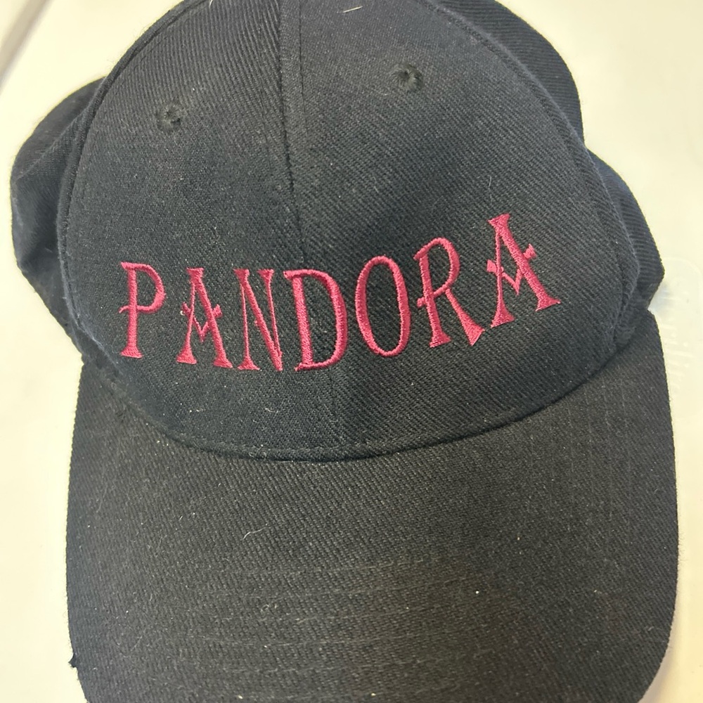 Lids Black Cap with Blue Logo
